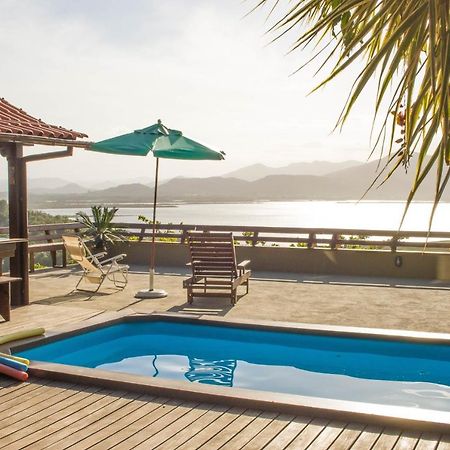 Casa Com Piscina E Incrivel Vista Para Lagoa Garopaba Exteriör bild