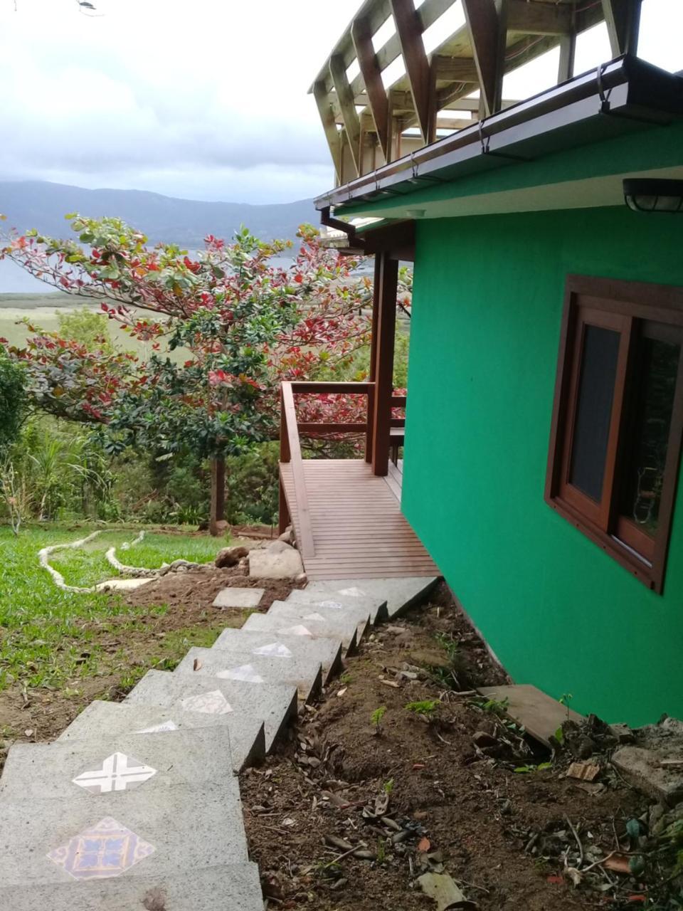 Casa Com Piscina E Incrivel Vista Para Lagoa Garopaba Exteriör bild