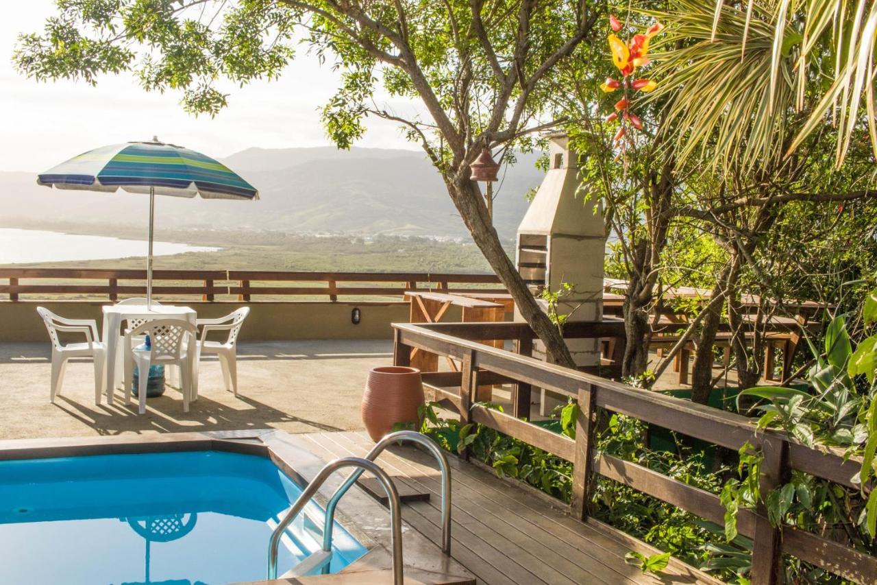 Casa Com Piscina E Incrivel Vista Para Lagoa Garopaba Exteriör bild