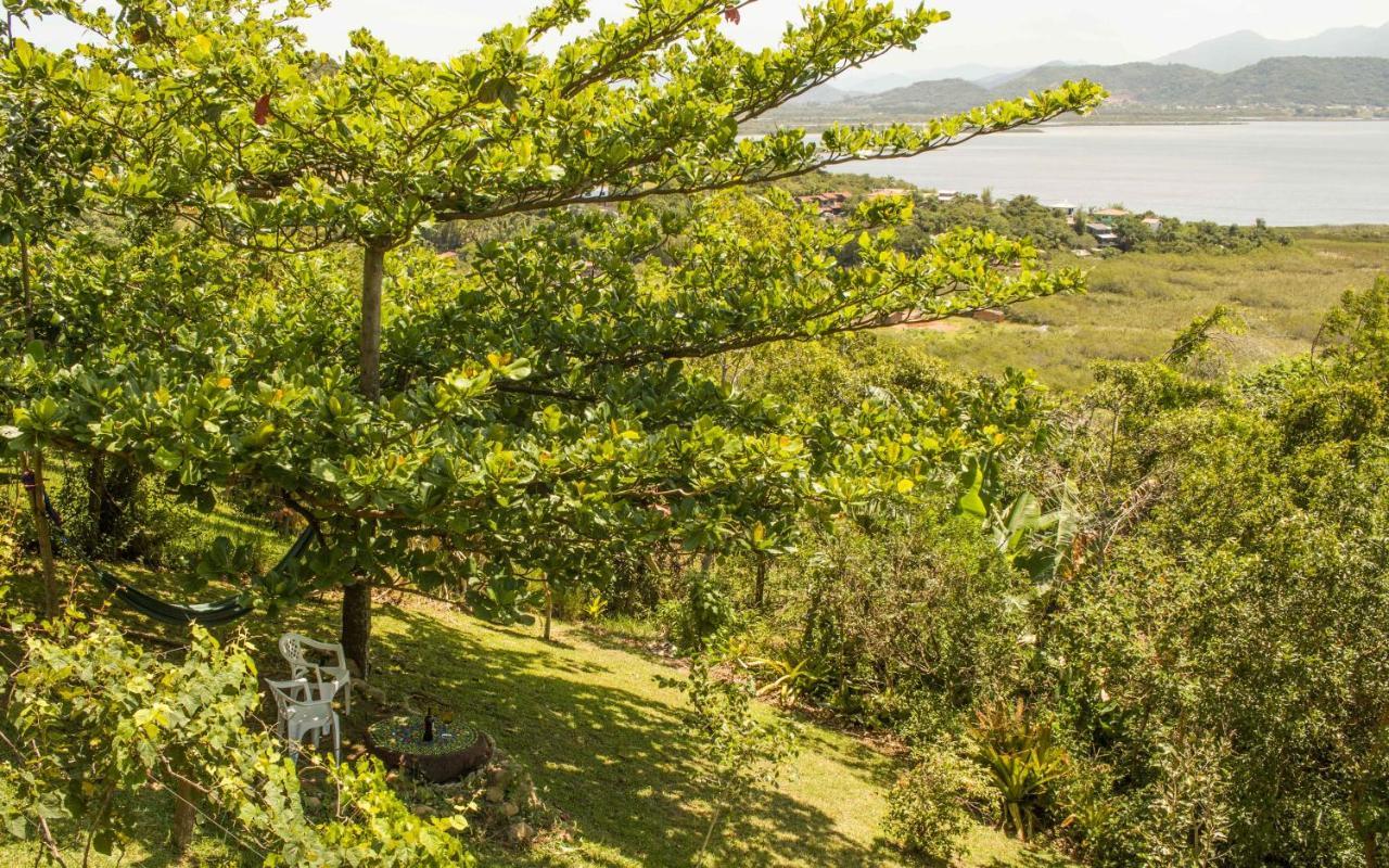 Casa Com Piscina E Incrivel Vista Para Lagoa Garopaba Exteriör bild