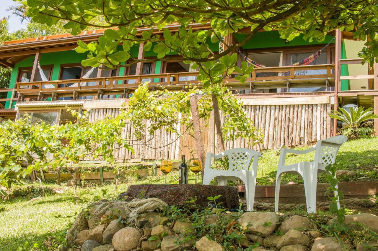 Casa Com Piscina E Incrivel Vista Para Lagoa Garopaba Exteriör bild