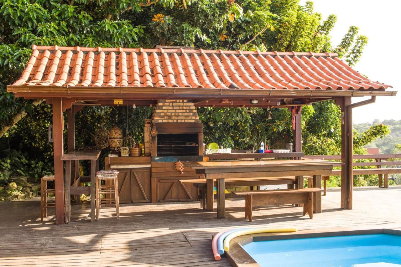 Casa Com Piscina E Incrivel Vista Para Lagoa Garopaba Exteriör bild