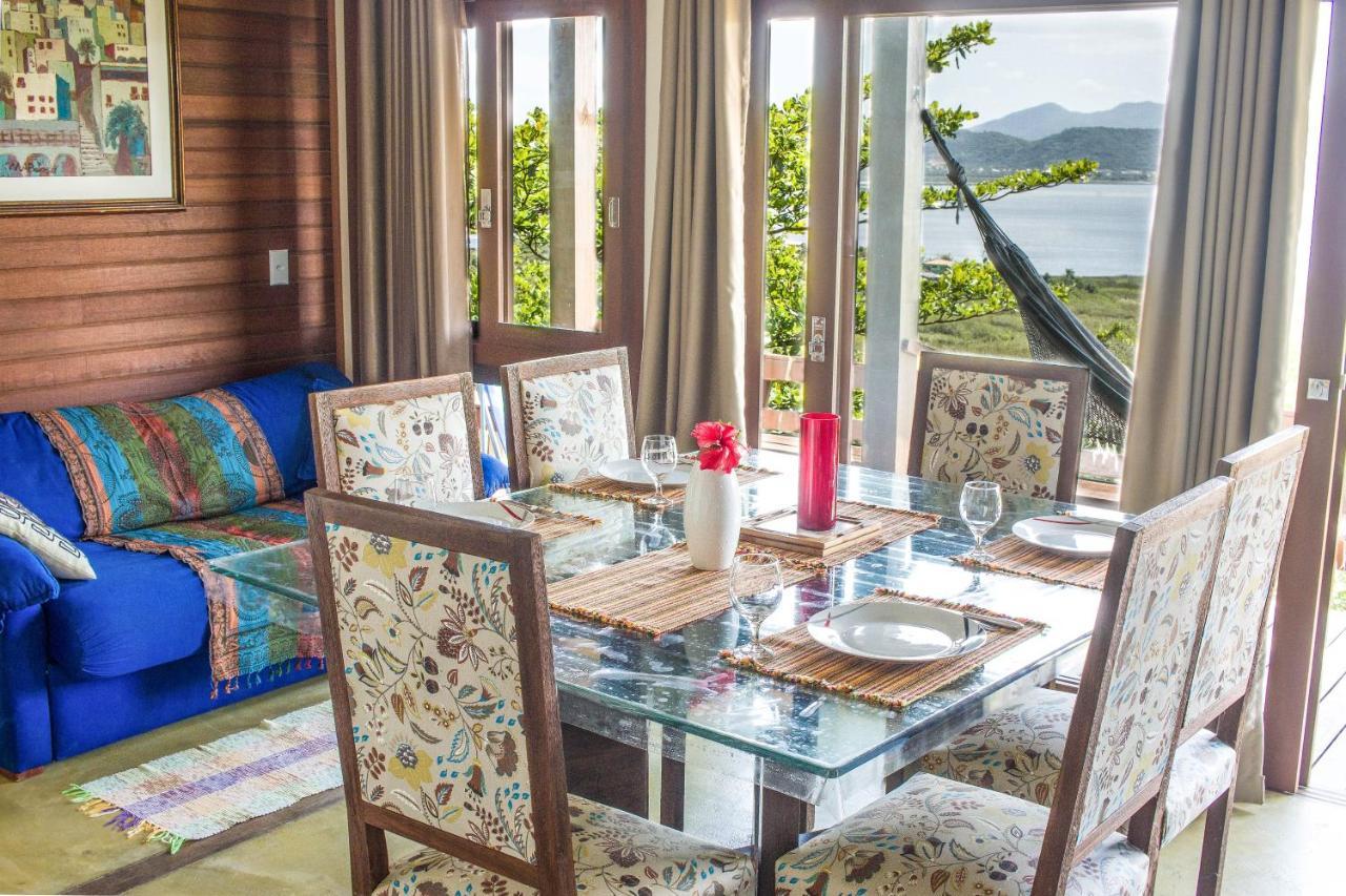 Casa Com Piscina E Incrivel Vista Para Lagoa Garopaba Exteriör bild