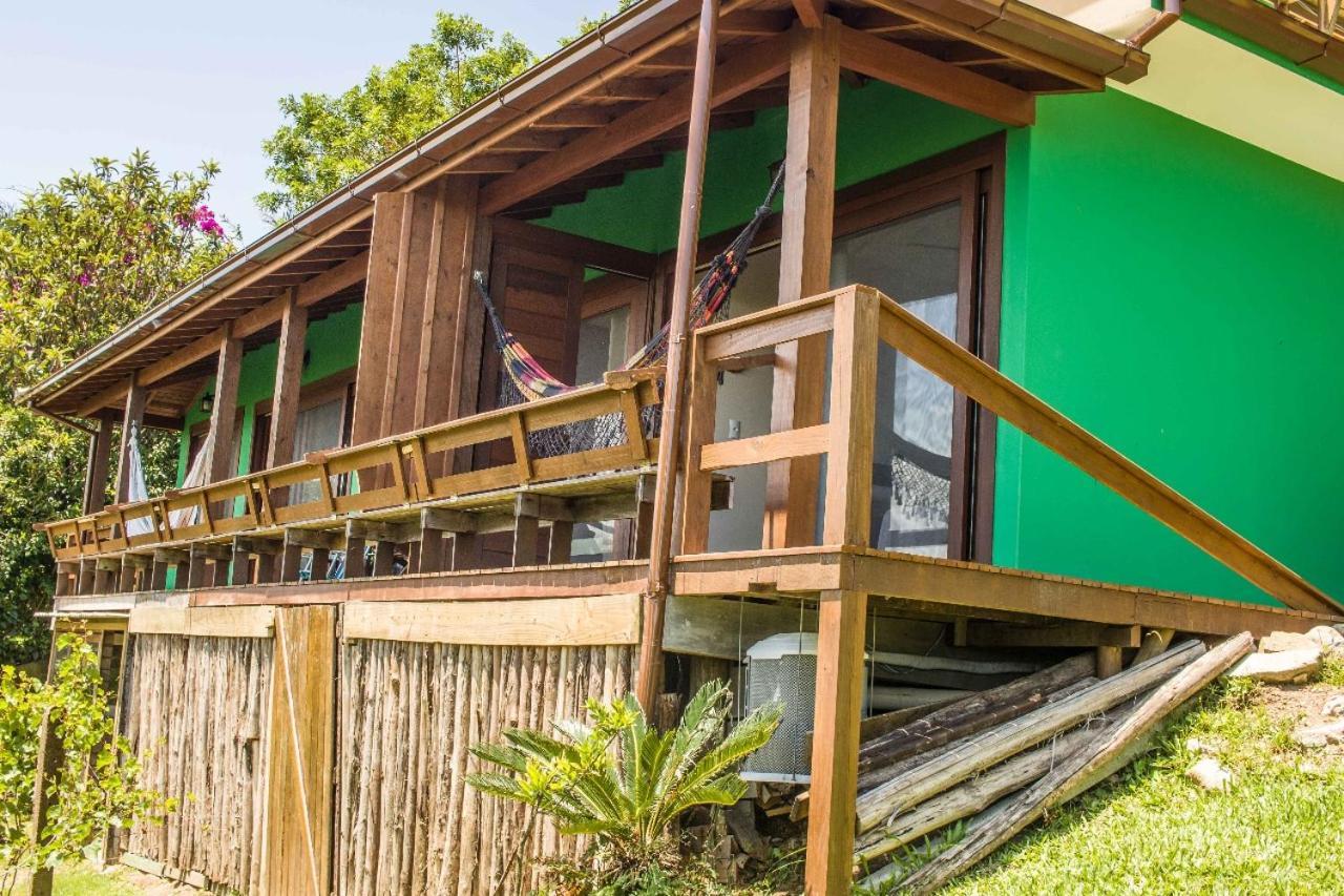 Casa Com Piscina E Incrivel Vista Para Lagoa Garopaba Exteriör bild