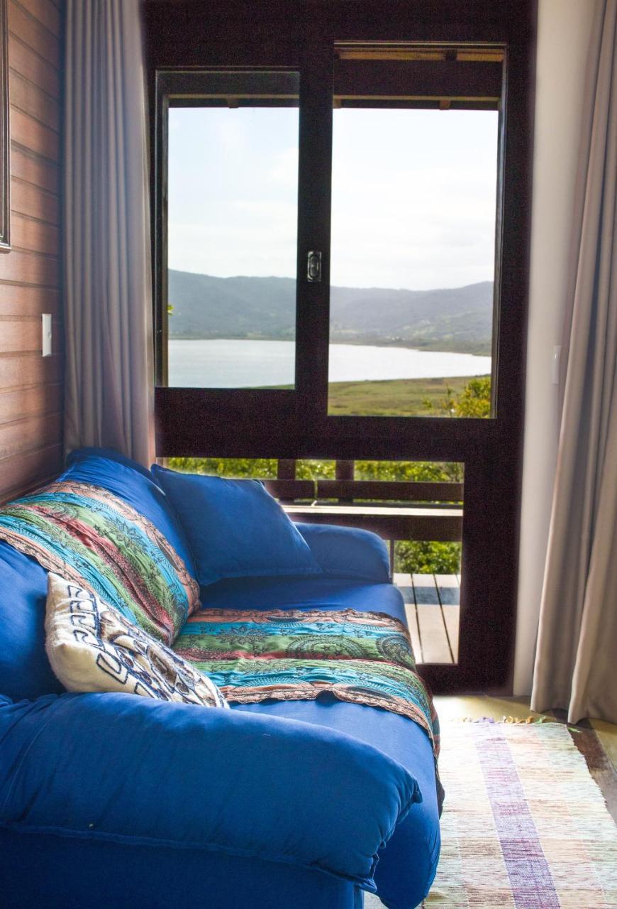 Casa Com Piscina E Incrivel Vista Para Lagoa Garopaba Exteriör bild